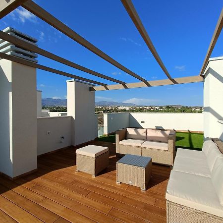 Nuevo Atico Toyo. Vistas Al Mar, Terraza, Solarium, Piscina, A/A, Wifi Y Garaje Lägenhet El Toyo Exteriör bild