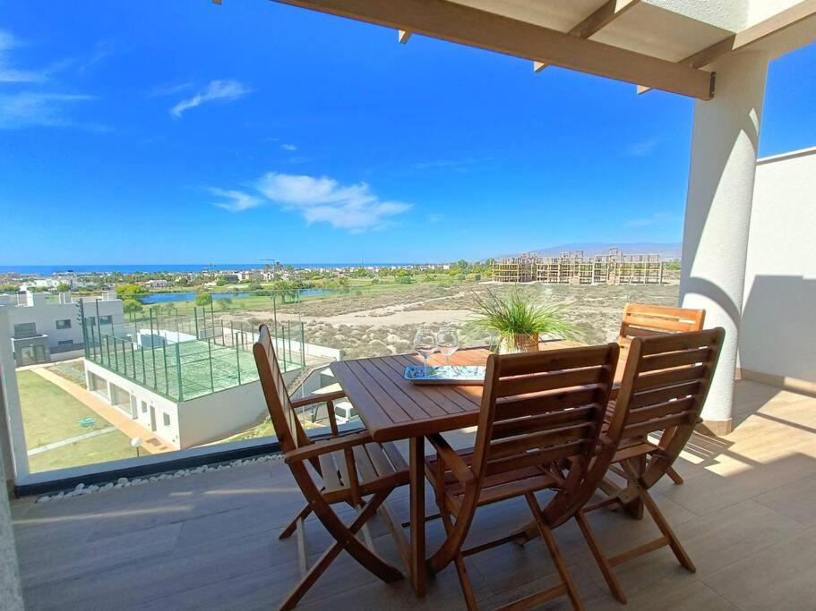 Nuevo Atico Toyo. Vistas Al Mar, Terraza, Solarium, Piscina, A/A, Wifi Y Garaje Lägenhet El Toyo Exteriör bild